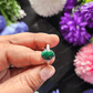Silver Malachite Ring- Oval (Adjustable)