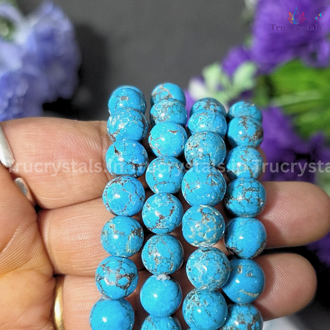 Natural Iranian Turquoise Bracelet