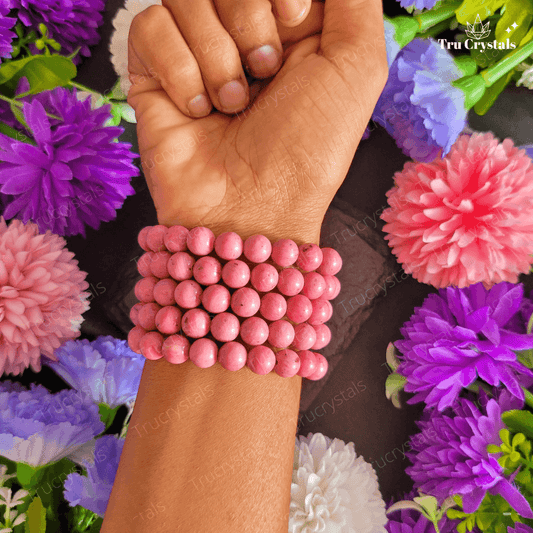 Rhodochrosite Bracelet to boost loving energies