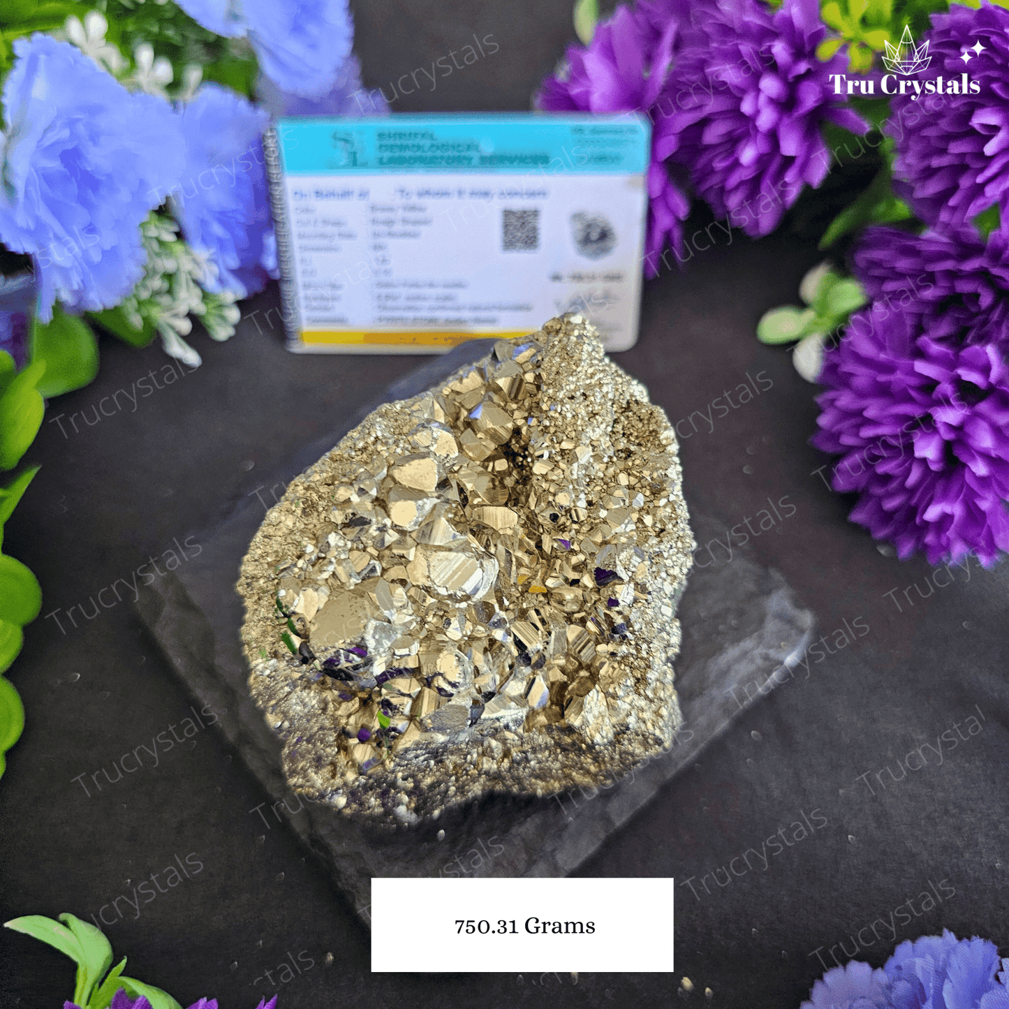 Pyrite clusters(certified)