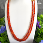 Red Carnelian 2 Layered Necklace