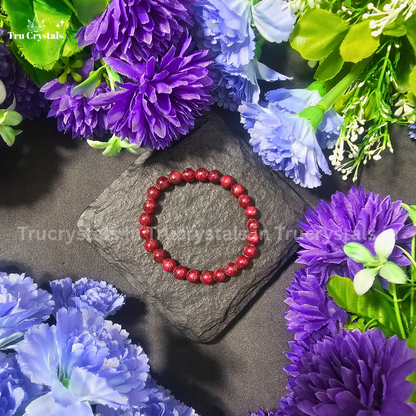 Natural Red Ruby Bracelet Stone of Vitality, Passion & Inner Strength