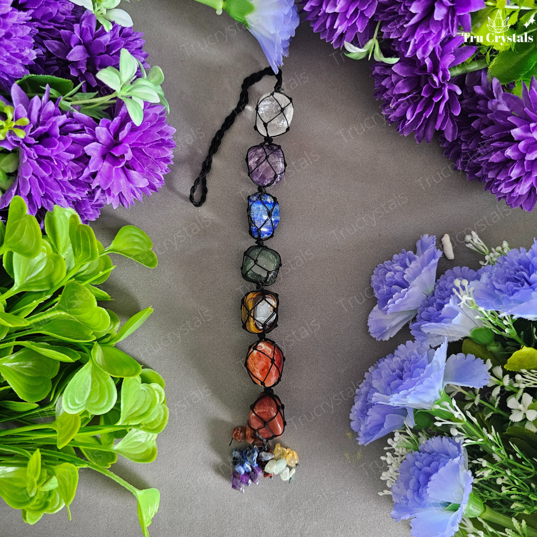 7 Chakra Crystal Hanging: Harmonize and Energize Your Space