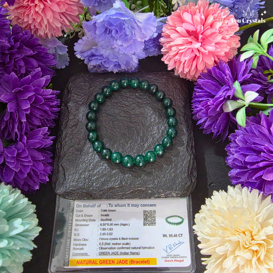 Green Jade Bracelet — Luck, Prosperity and Emotional Harmony