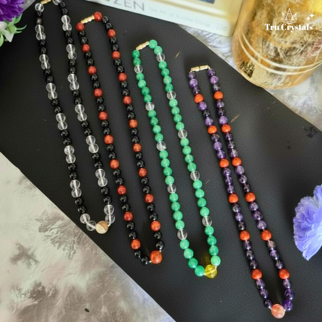 Complimentary Crystal Bead Necklace
