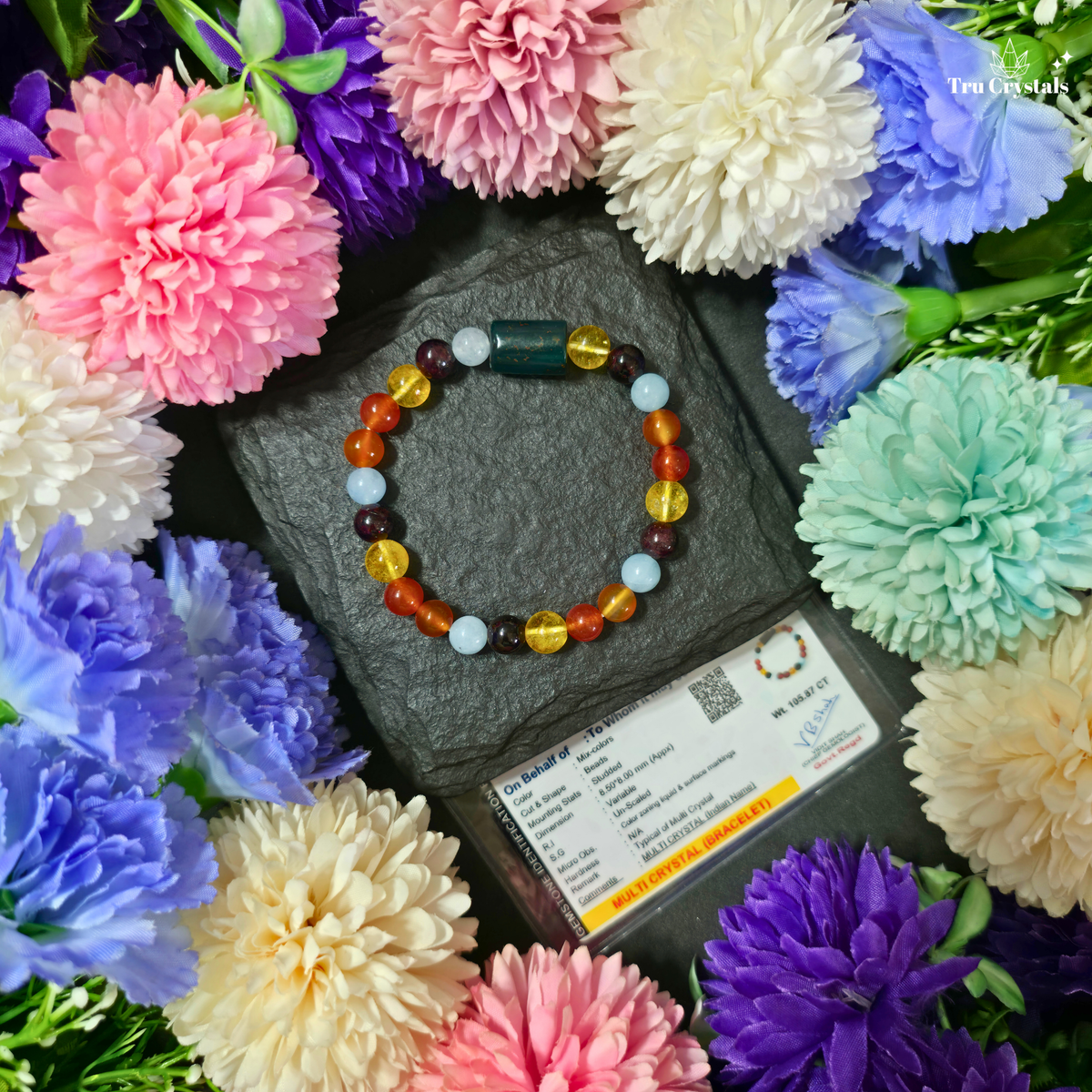 Aries Zodiac Birthstone Bracelet —Courage, Confidence & New Beginnings