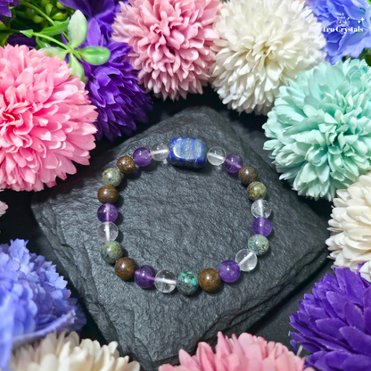 Sagittarius Zodiac Birthstone Bracelet — Adventure, Wisdom & Focused Action