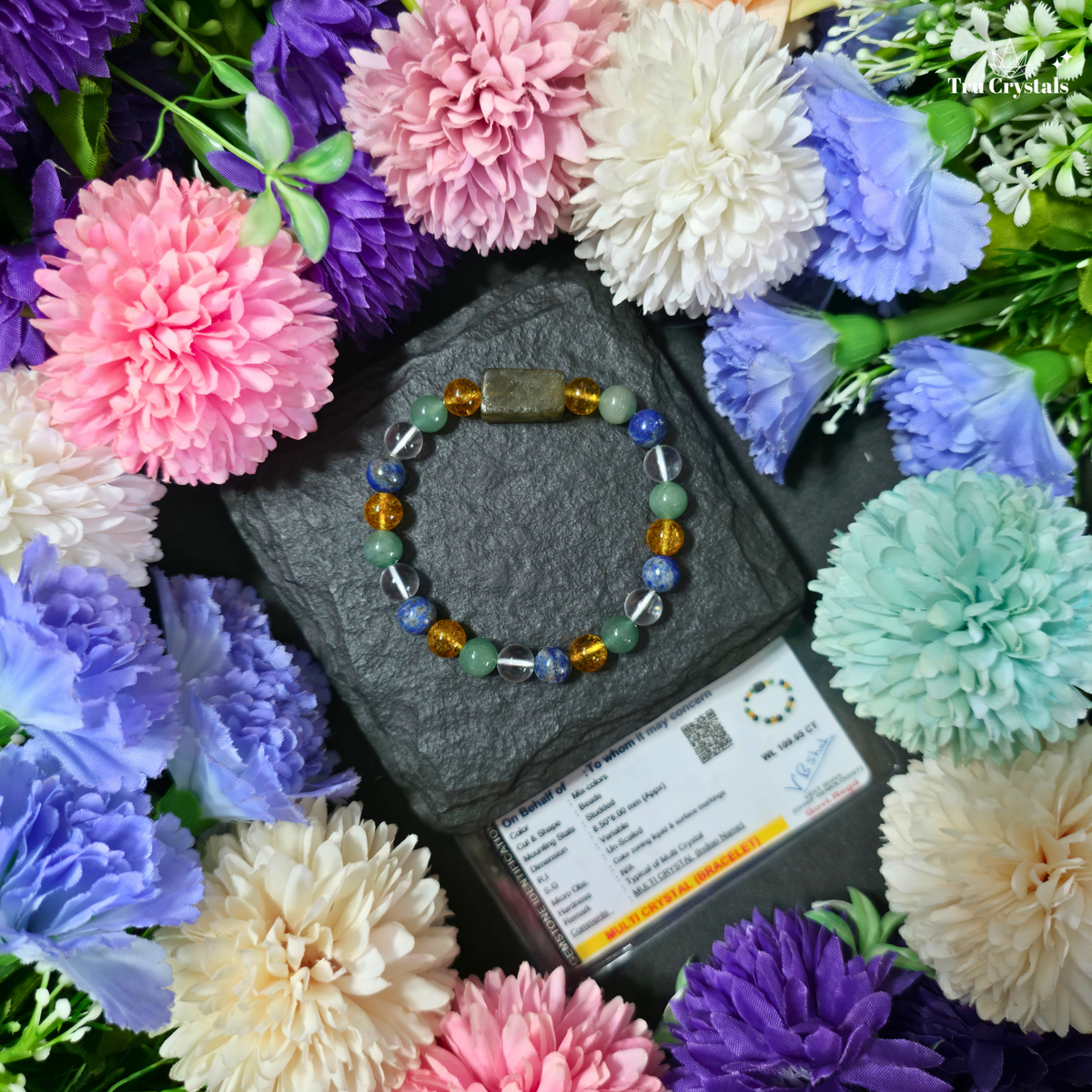 Libra Zodiac Birthstone Bracelet — Balance, Clarity & Harmonious Relationships