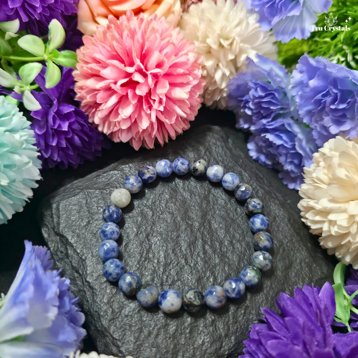 Faceted Sodalite Bracelet — Intuition, Clear Thinking & Calm Communication