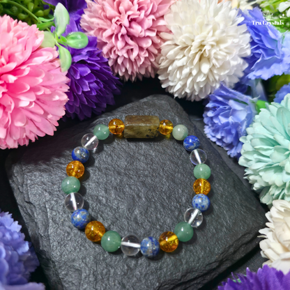 Libra Zodiac Birthstone Bracelet — Balance, Clarity & Harmonious Relationships