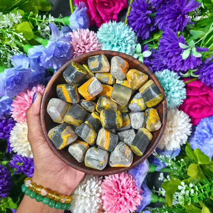 Bumble Bee Jasper Tumbles - To break through comfort zone   (Pack of 2)