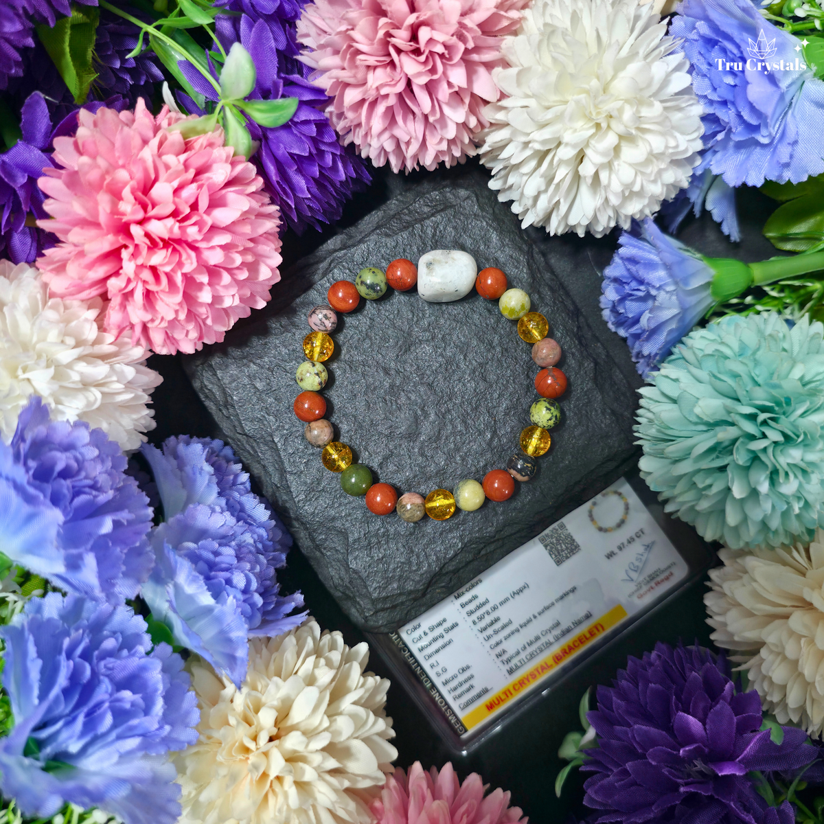Cancer Zodiac Birthstone Bracelet — Emotional Balance, Intuition & Grounding