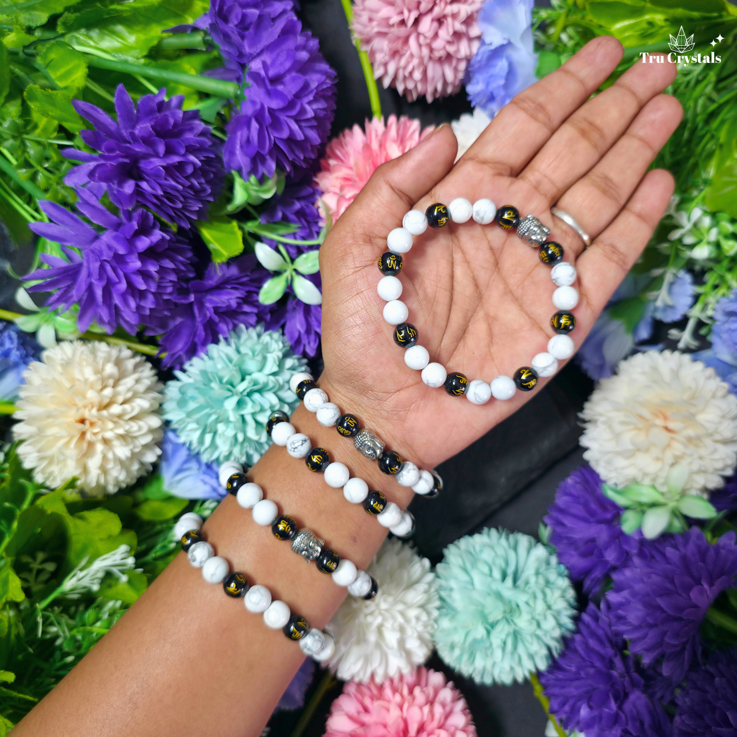 Om Mani Padme Hum Bracelet — Compassion, Protection & Mindful Awareness