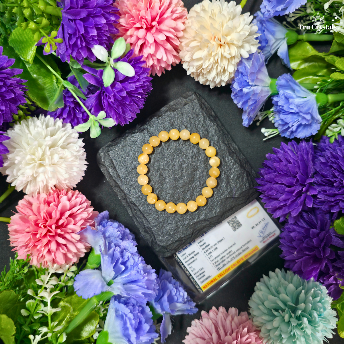 Yellow Calcite Bracelet — Joy, Confidence and Positive Self-Expression | Solar Plexus Chakra |