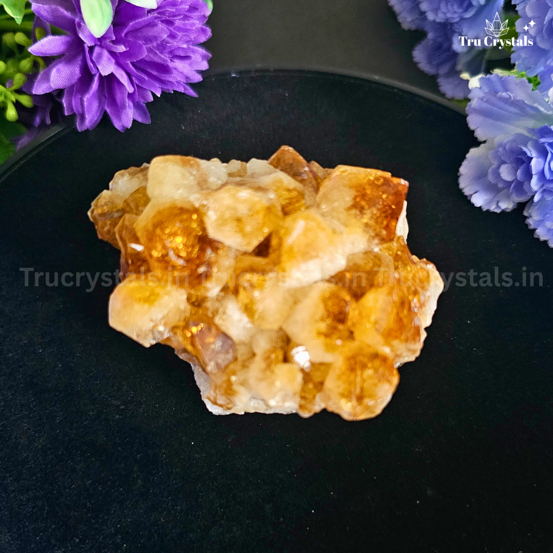 High-Quality Citrine Cluster – Natural Crystal for Wealth, Success & Positive Energy