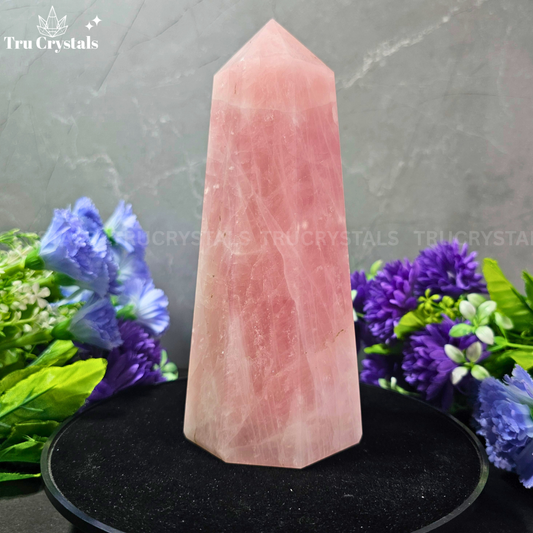 Rose Quartz Jumbo Tower(1.791kgs)