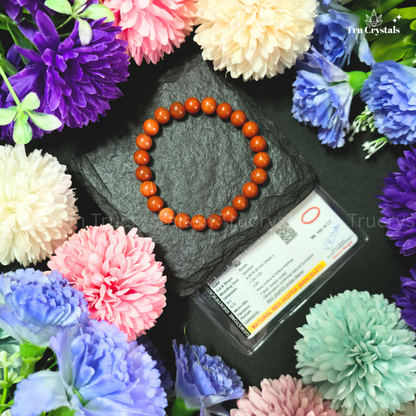 Red Jasper Bracelet For Patience and Tolerance