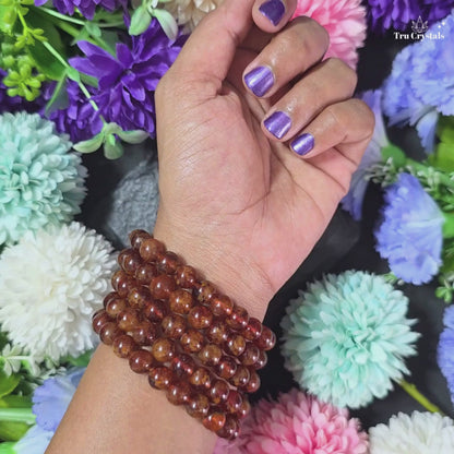 Hessonite (Gomedh)Bracelet — Confidence, Clarity and Purposeful Action