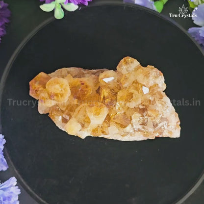 High-Quality Citrine Cluster – Sunlit Stone of Joy & Prosperity