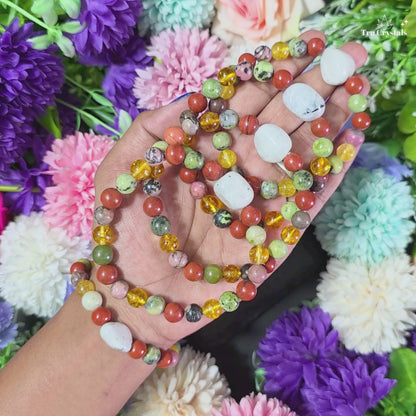 Cancer Zodiac Birthstone Bracelet — Emotional Balance, Intuition & Grounding