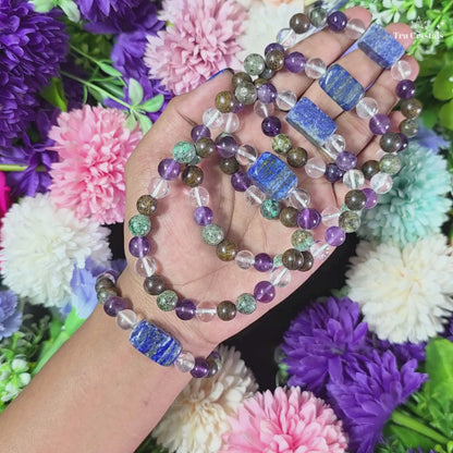Sagittarius Zodiac Birthstone Bracelet — Adventure, Wisdom & Focused Action
