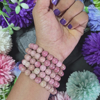 Rhodochrosite Bracelet — Self-Love, Compassion &amp; Emotional Openness
