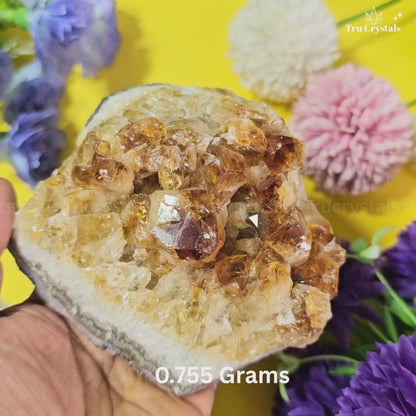 High-Quality Citrine Clusters