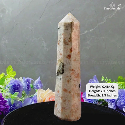 Sunstone Tower – Crystal of Abundance, Confidence & Inner Light