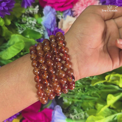 Hessonite (Gomedh)Bracelet — Confidence, Clarity and Purposeful Action