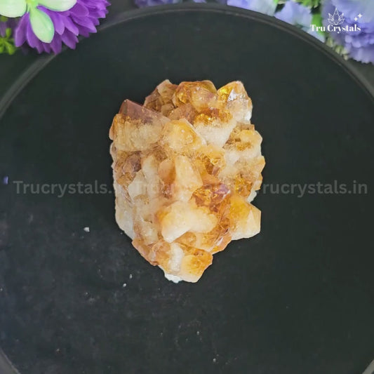 High-Quality Citrine Cluster – Natural Crystal for Wealth, Success & Positive Energy