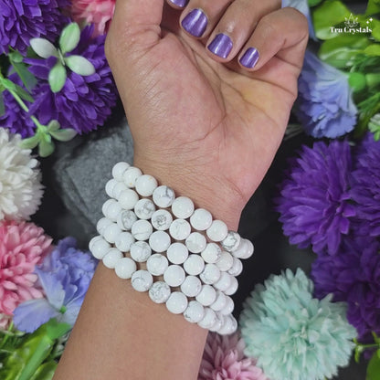 Howlite Bracelet — Calmness, Patience and a Peaceful Mind