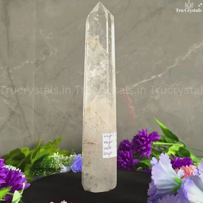 Clear Quartz Tower – Pure Light, Pure Power