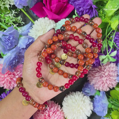 Numerology Bracelet Number 9 — Courage, Motivation and Mars Energy (or Missing Number 9)