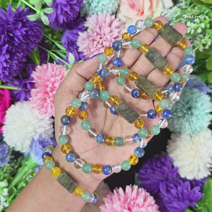 Libra Zodiac Birthstone Bracelet — Balance, Clarity & Harmonious Relationships
