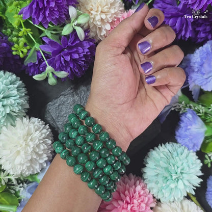 Malachite Bracelet — Manifestation, Transformation and Protection -Certified
