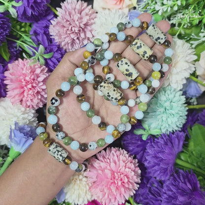 Gemini Zodiac Birthstone Bracelet — Communication, Clarity & Adaptability