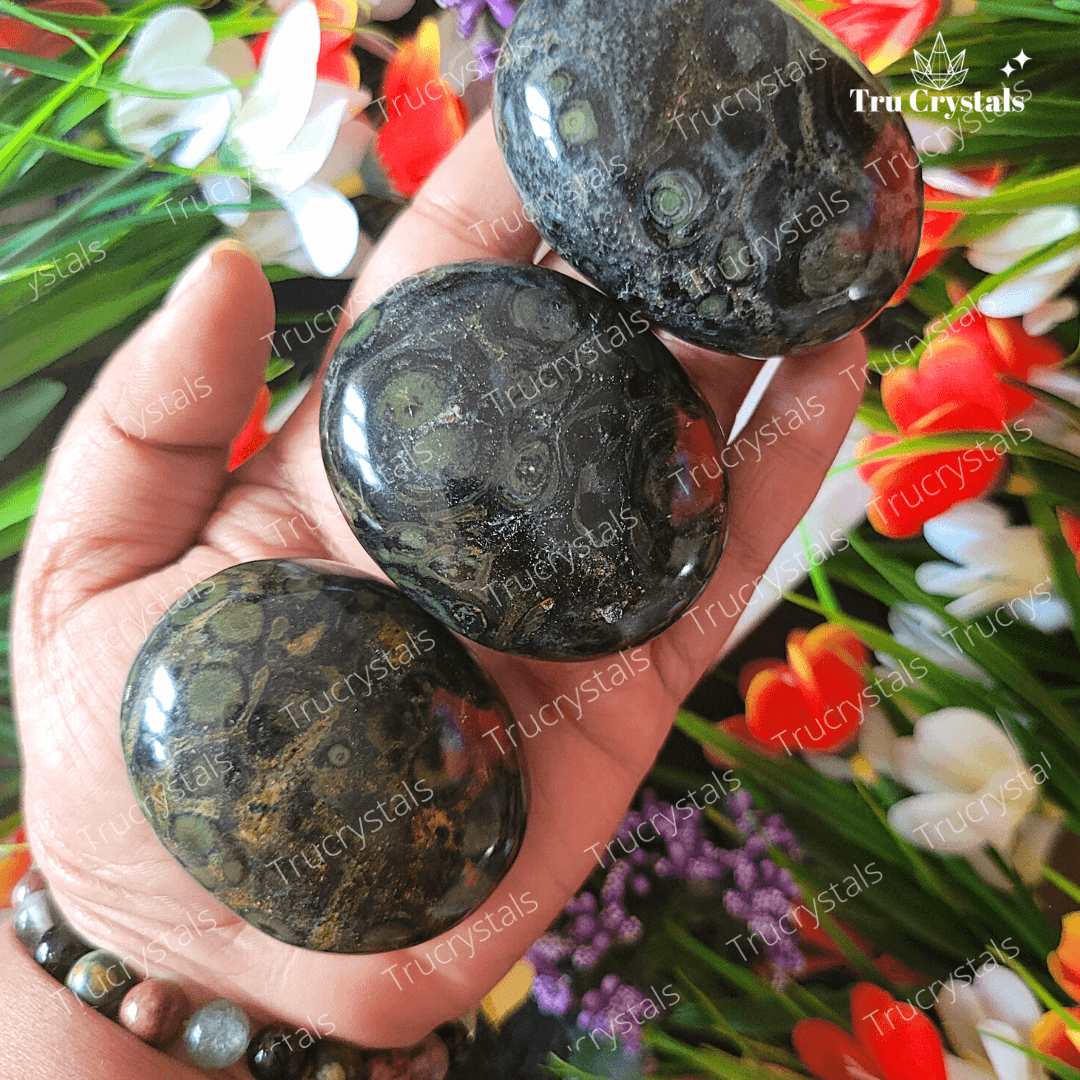 Kambaba Jasper Palm Stone To Soothe Troubled Minds