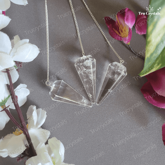 Clear Quartz Pendulum