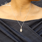 Sterling Silver Rose Quartz Pendant