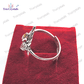 Sterling Silver Amethyst Ring (Adjustable)