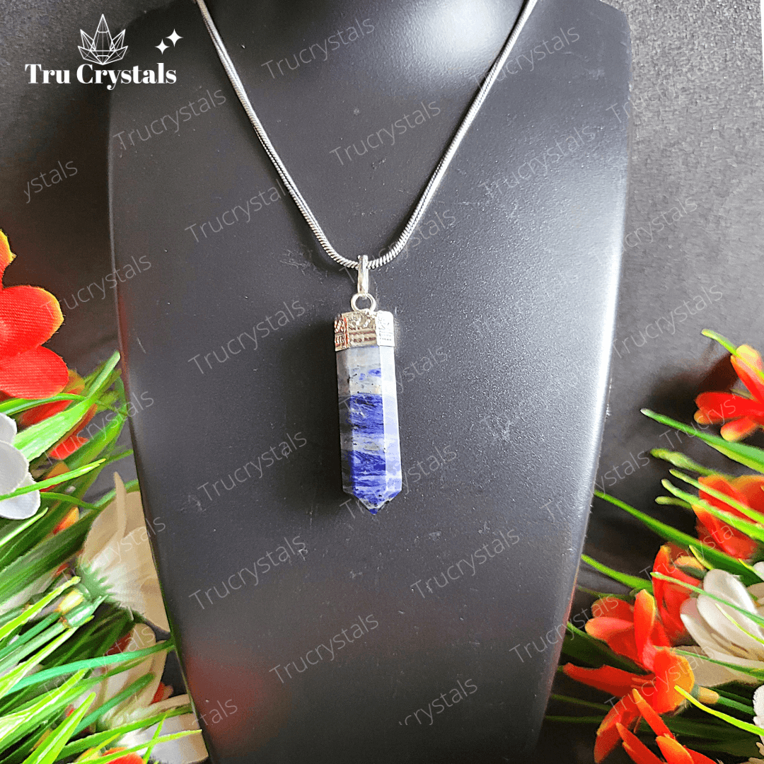 Sodalite Pencil Pendant