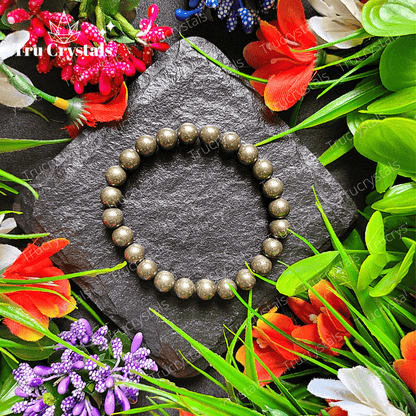 Pyrite Bracelet to Boost Vitality Trucrystals.in