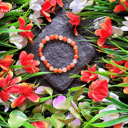 Orange Carnelian Bracelet to boost creativity