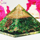 Green Aventurine Orgonite Pyramid To Attract Wealth
