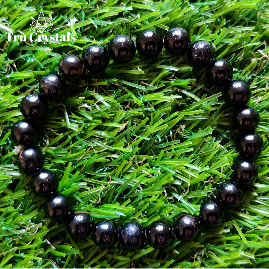 Black Tourmaline Bracelet for Protection from evil eye