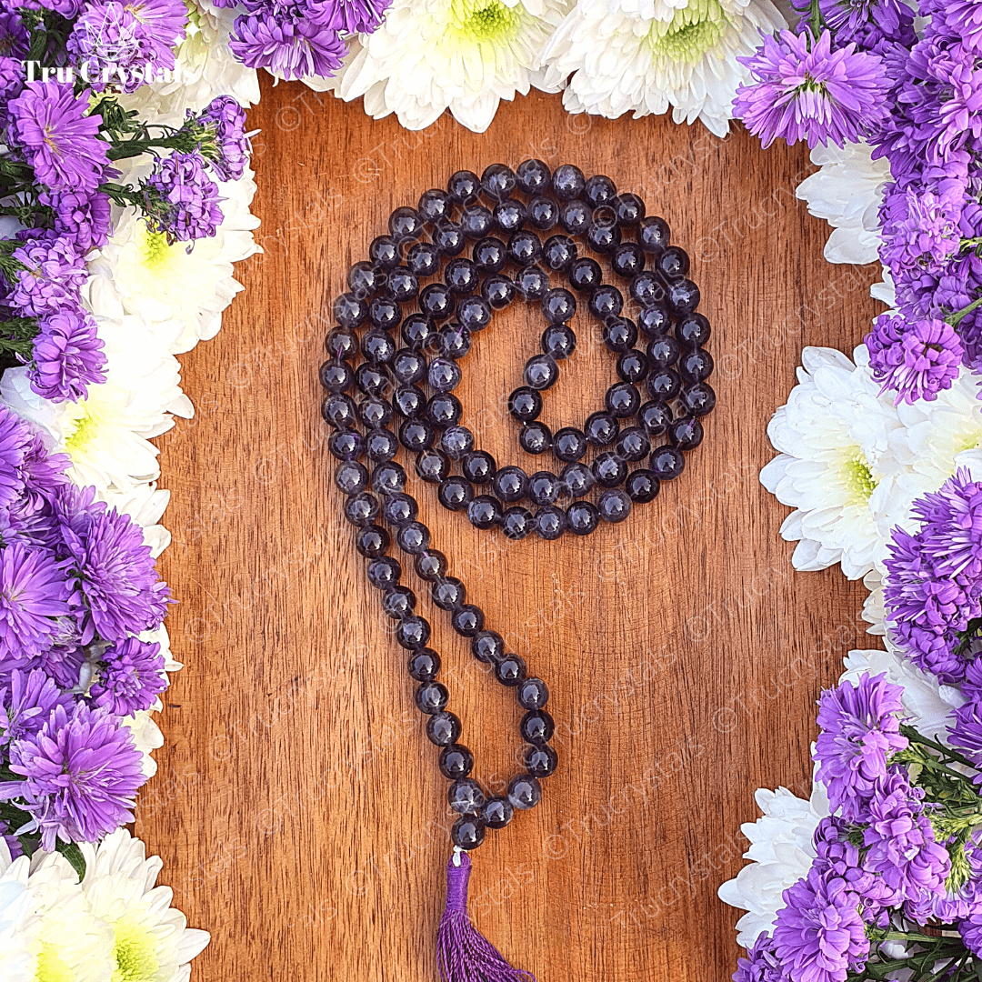 Amethyst Japa Mala: To Relieve Stress