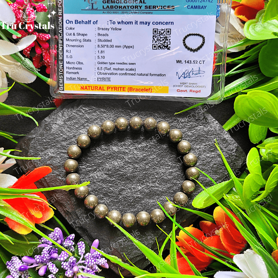 Pyrite Bracelet to Boost Vitality