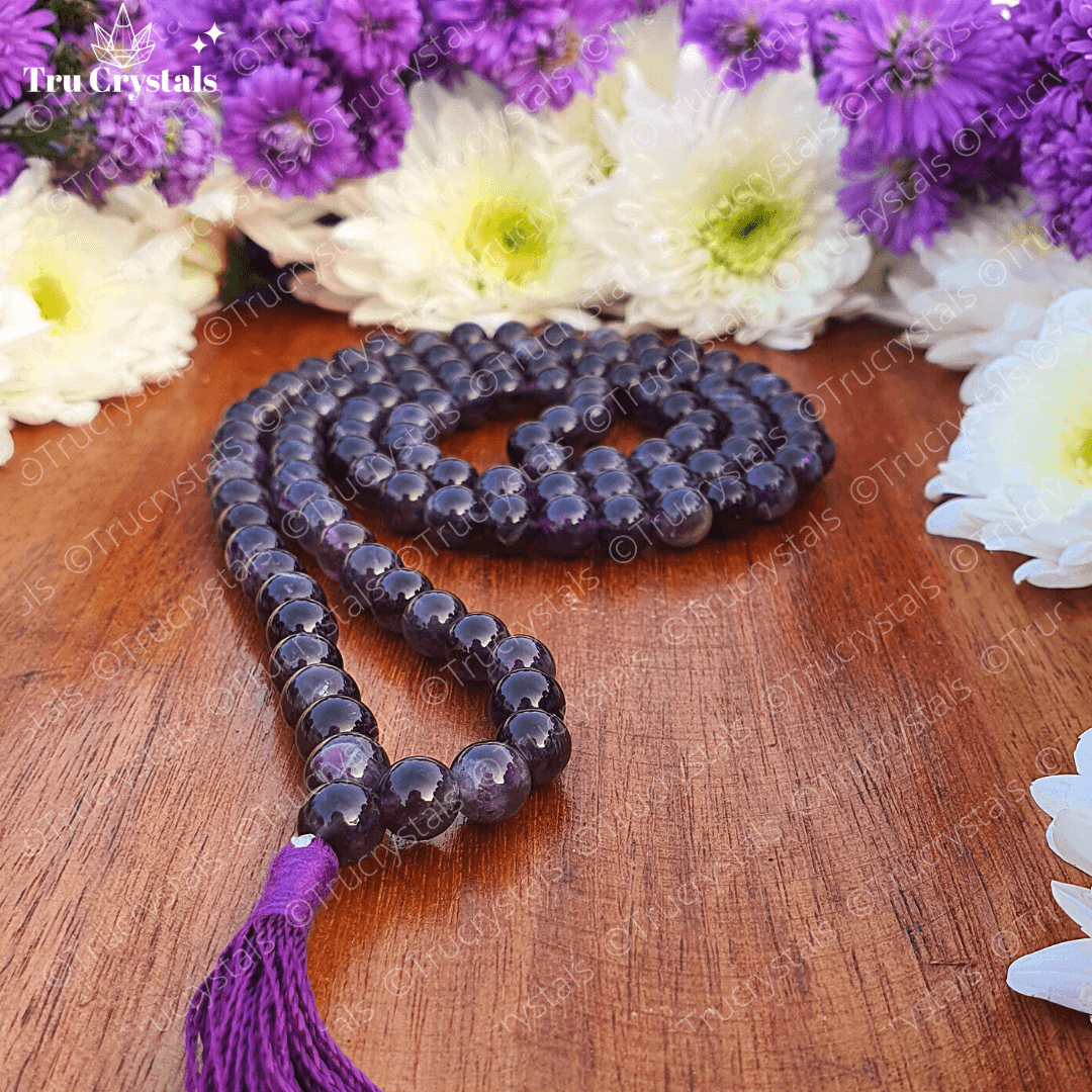 Amethyst Japa Mala: To Relieve Stress