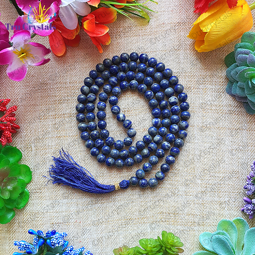 Lapis Lazuli Japa Mala: For Self Awareness and Growth