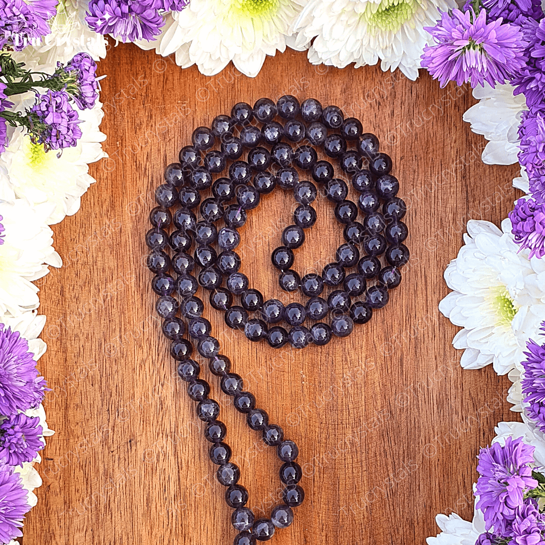 Amethyst Japa Mala: To Relieve Stress